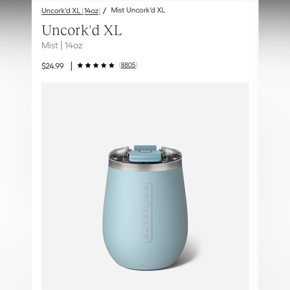 BrüMate Aqua Winesulator and Uncork'd Set - Picture 2 of 5